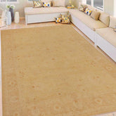 handmade Traditional Kafkaz Beige Tan Hand Knotted RECTANGLE 100% WOOL area rug 9 x 12